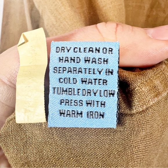 Inserch Premium Linen Yarn-Dye Ombre Long Sleeve Shirt Men's 3X Button Down - Picture 9 of 9